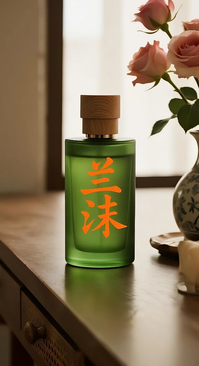 个人 自创 兰沫护肤品产品包装设计宣传 海报