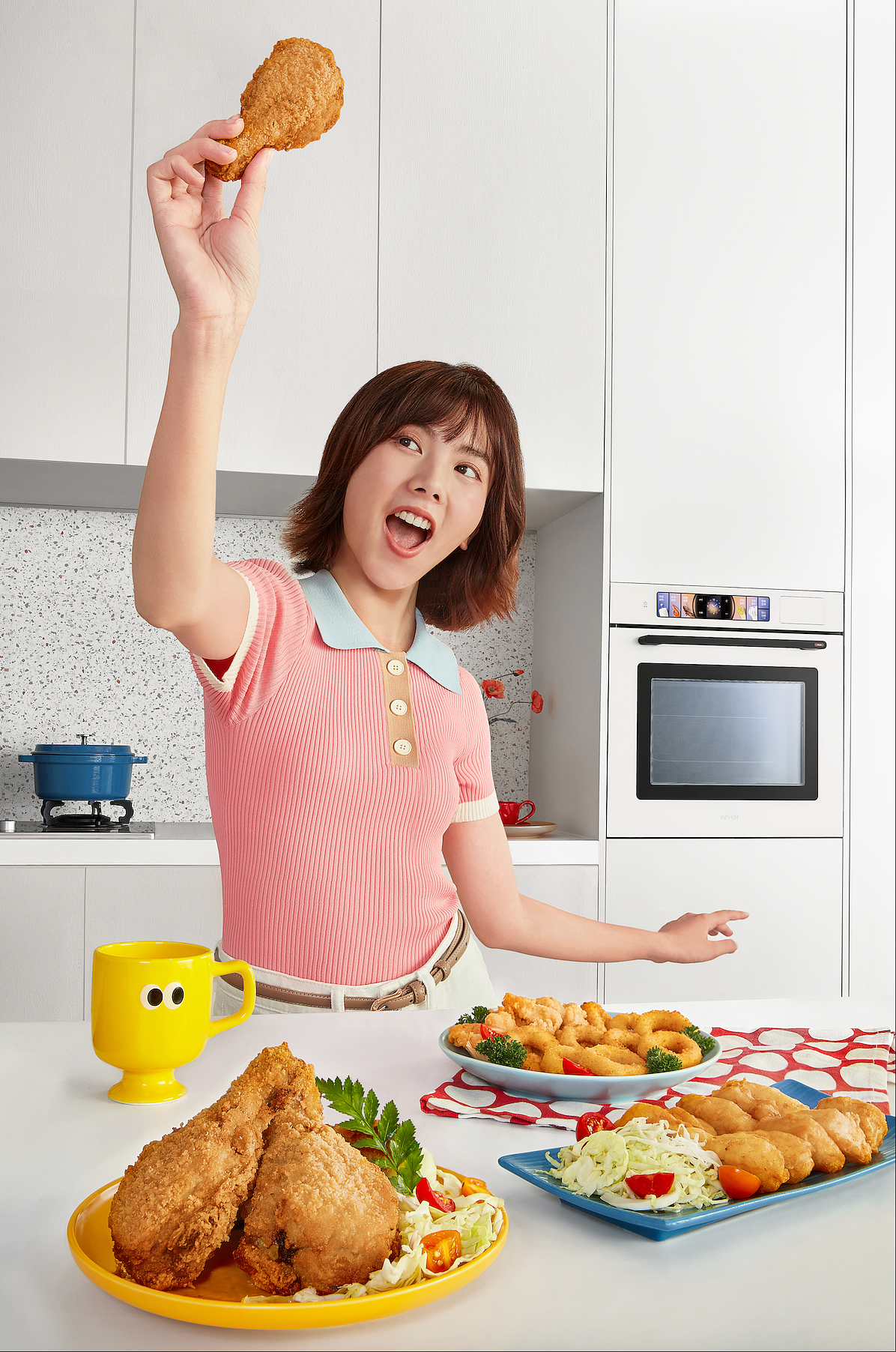 华凌嵌入式微蒸烤炸炖一体机实拍图（图ZMzk0NDE0MTMy） - 产品摄影 - 站酷设计师承与承文化原创素材 - 站酷ZCOOL