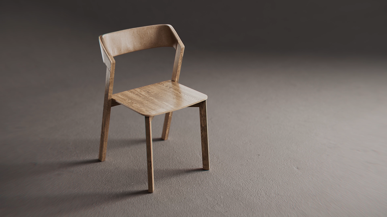 【渲染堡垒】高级木椅动画 | 成长纪录篇