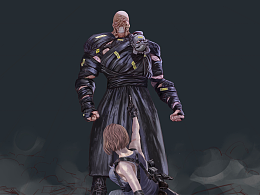 生化危機(jī)3同人插畫