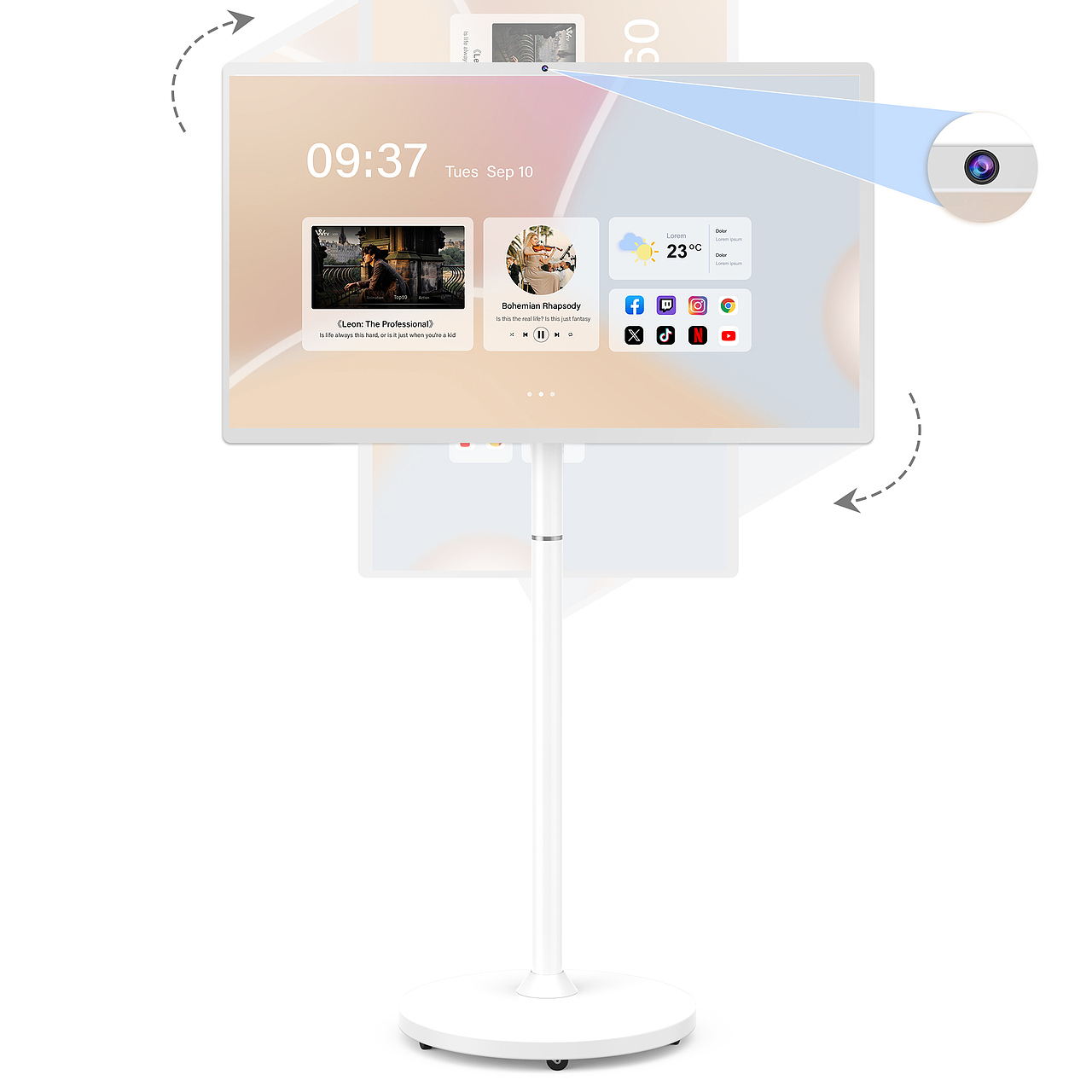 亚马逊--闺蜜机&移动电视渲染设计（图ZMzk0NDIwNTM2） - 电商 - 站酷设计师Goofung原创素材 - 站酷ZCOOL