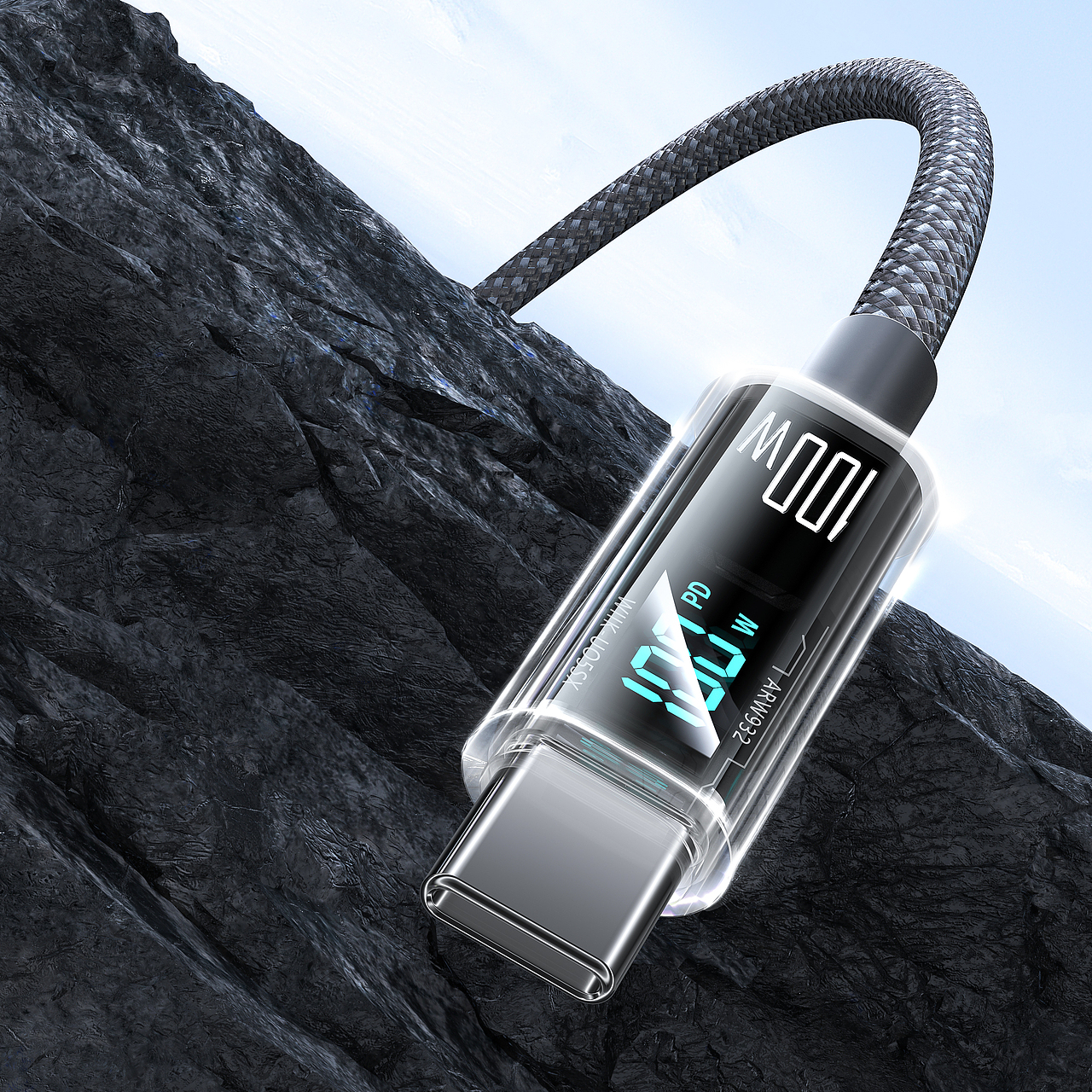 透明漸變數(shù)顯-快充數(shù)據(jù)線（圖ZMzk0NDI0OTQw） - 產(chǎn)品 - 站酷設(shè)計師我要五顏六色的嘿原創(chuàng)素材 - 站酷ZCOOL