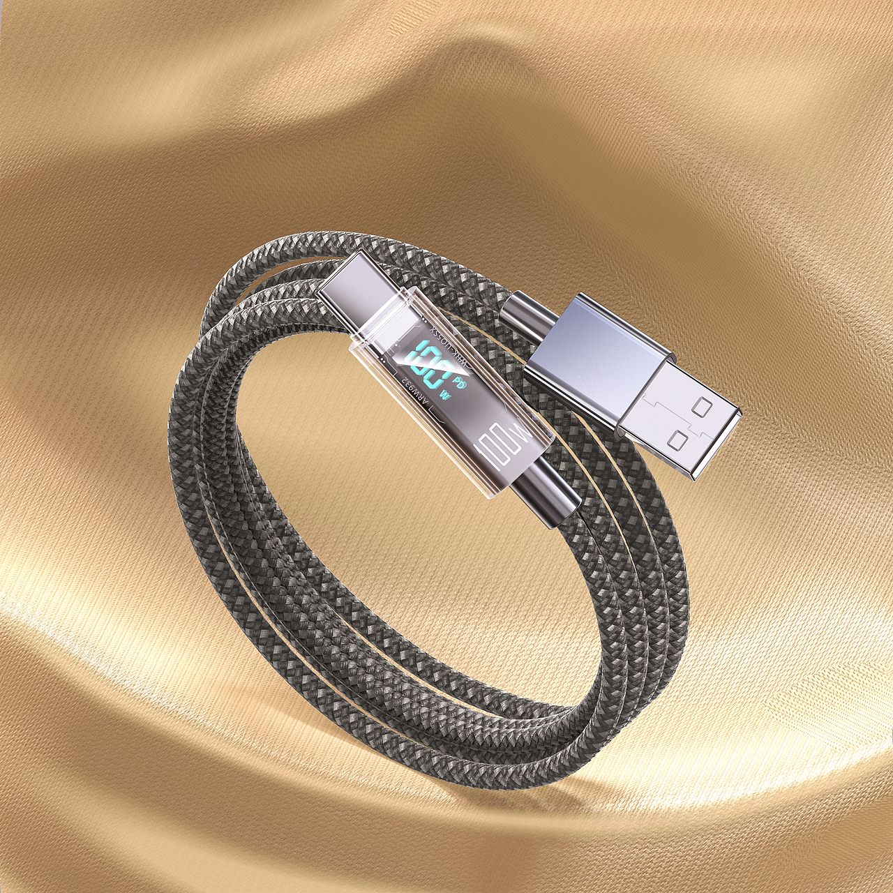 透明漸變數(shù)顯-快充數(shù)據(jù)線（圖ZMzk0NDI2MTg4） - 產(chǎn)品 - 站酷設(shè)計師我要五顏六色的嘿原創(chuàng)素材 - 站酷ZCOOL