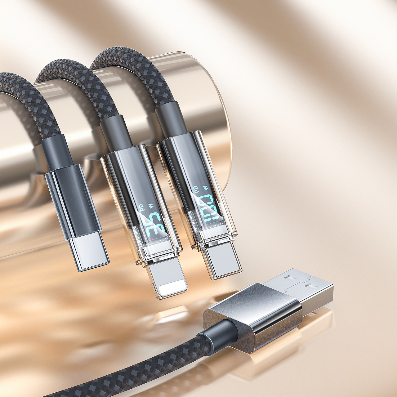 透明漸變數(shù)顯-快充數(shù)據(jù)線（圖ZMzk0NDI2NjAw） - 產(chǎn)品 - 站酷設(shè)計師我要五顏六色的嘿原創(chuàng)素材 - 站酷ZCOOL