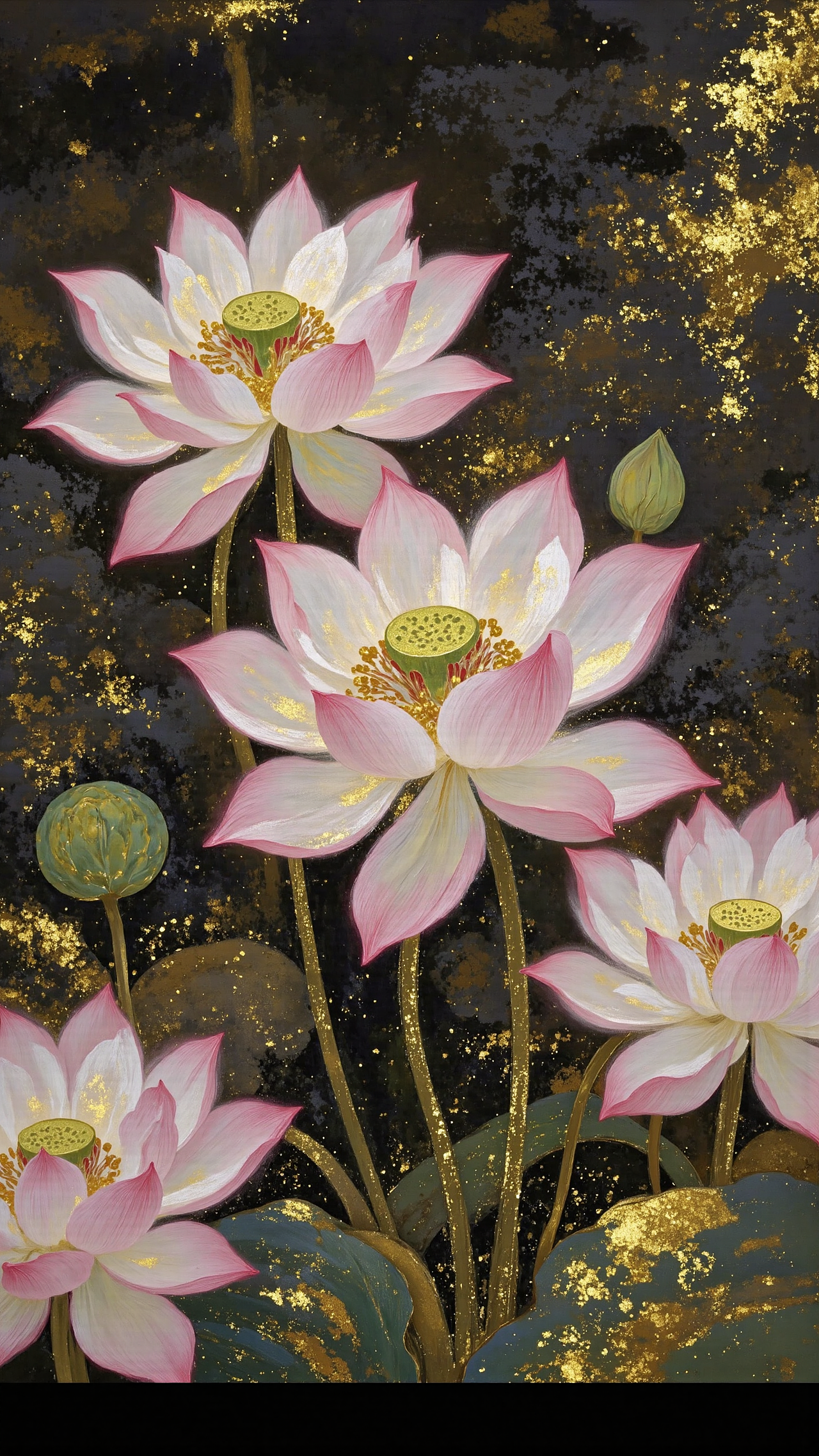 国风壁纸 | 仙鹤绕金楼｜锁屏穿越到盛唐（图ZMzk0NDI3NjUy） - AI作品 - 站酷设计师星星炸毛企鹅原创素材 - 站酷ZCOOL