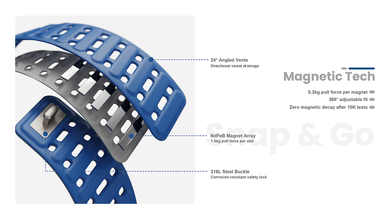 Apple Watch 硅胶磁吸表带(4)