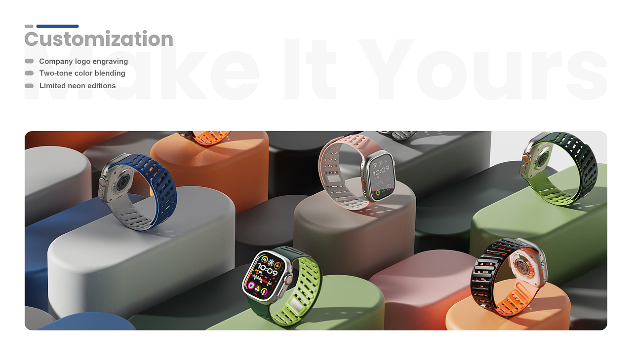 Apple Watch 硅胶磁吸表带(4)