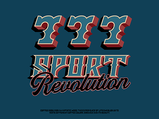 777 Sport Revolution-美式品牌设计