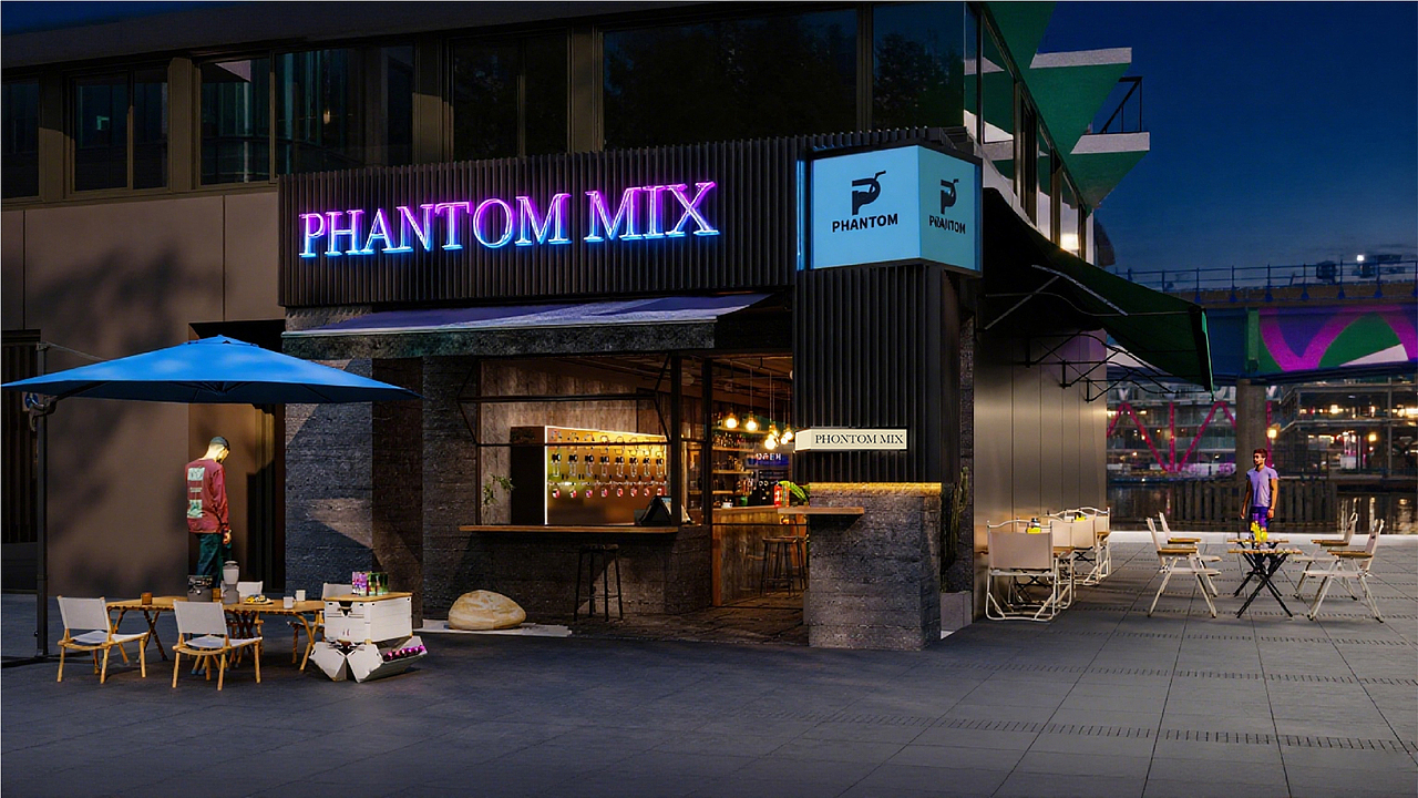 幻调(PHANTOM)小酒馆（图ZMzk0NDM4ODMy） - 品牌 - 站酷设计师Z030634392原创素材 - 站酷ZCOOL