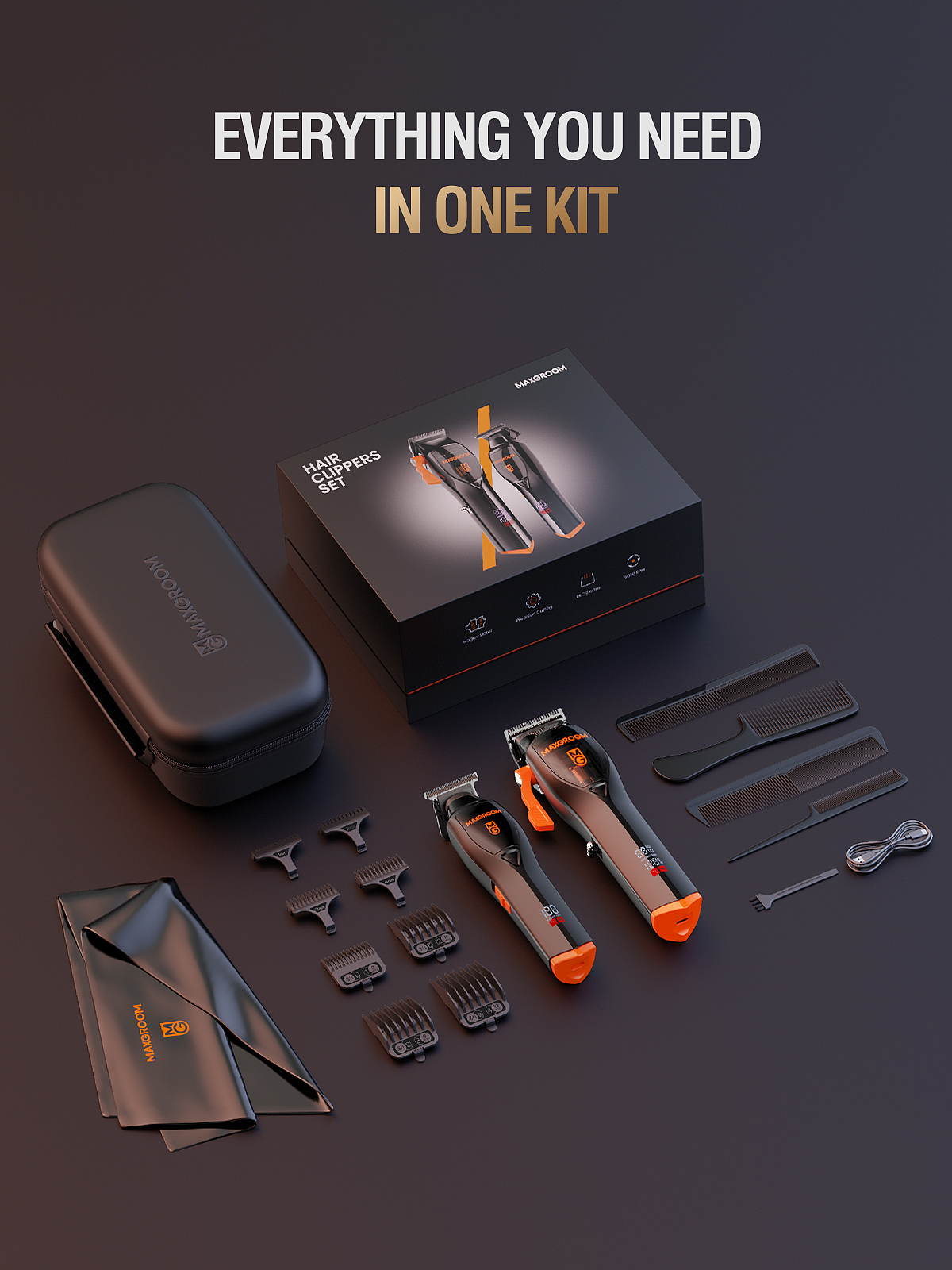 Amazom亚马逊-电推剪主图，A+分享（图ZMzk0NDQwMDg0） - 其他平面 - 站酷设计师草原美羊羊原创素材 - 站酷ZCOOL