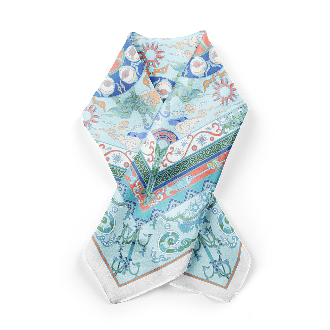 古蜀回响：三星堆主题插画设计