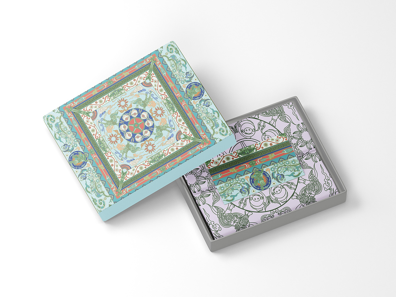 古蜀回响：三星堆主题插画设计