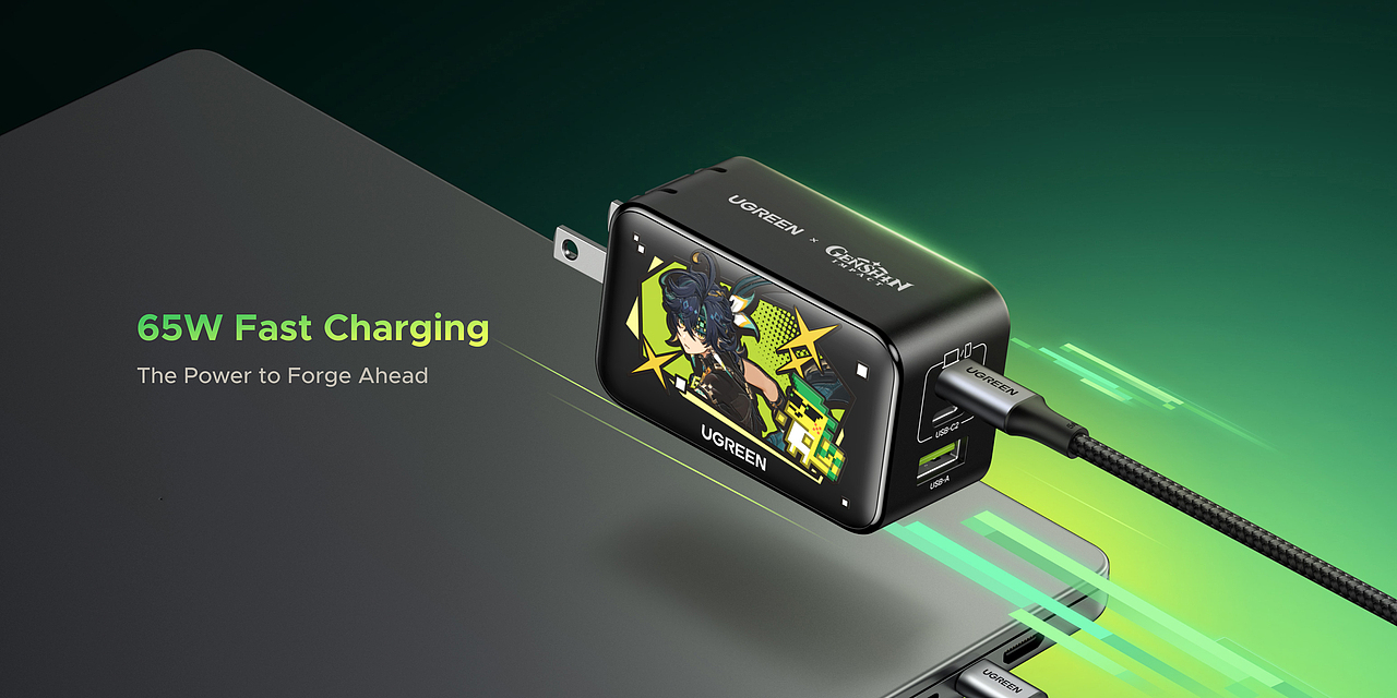 【UGREEN X 原神 】联名项目渲染物料（图ZMzk0NDQ0MDY0） - 产品 - 站酷设计师微胖的橘猫原创素材 - 站酷ZCOOL