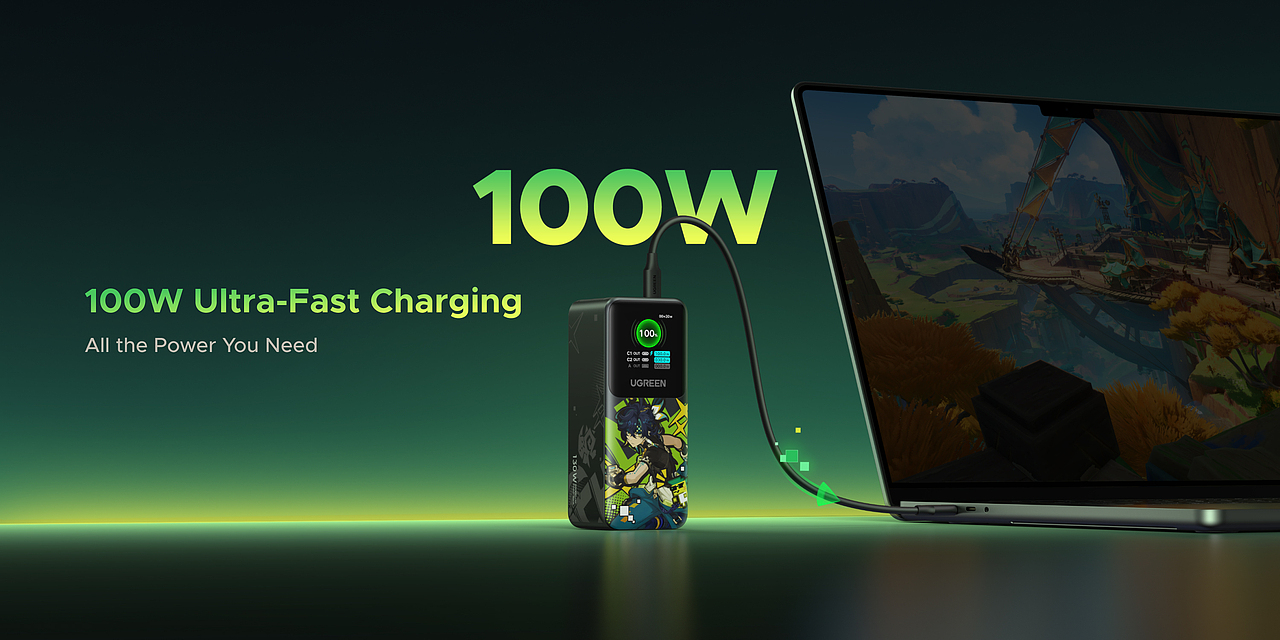 【UGREEN X 原神 】联名项目渲染物料（图ZMzk0NDQ0NTQ4） - 产品 - 站酷设计师微胖的橘猫原创素材 - 站酷ZCOOL