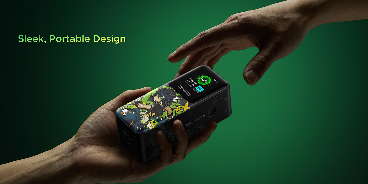 【UGREEN X 原神 】联名项目渲染物料（图ZMzk0NDQ0NTgw） - 产品 - 站酷设计师微胖的橘猫原创素材 - 站酷ZCOOL