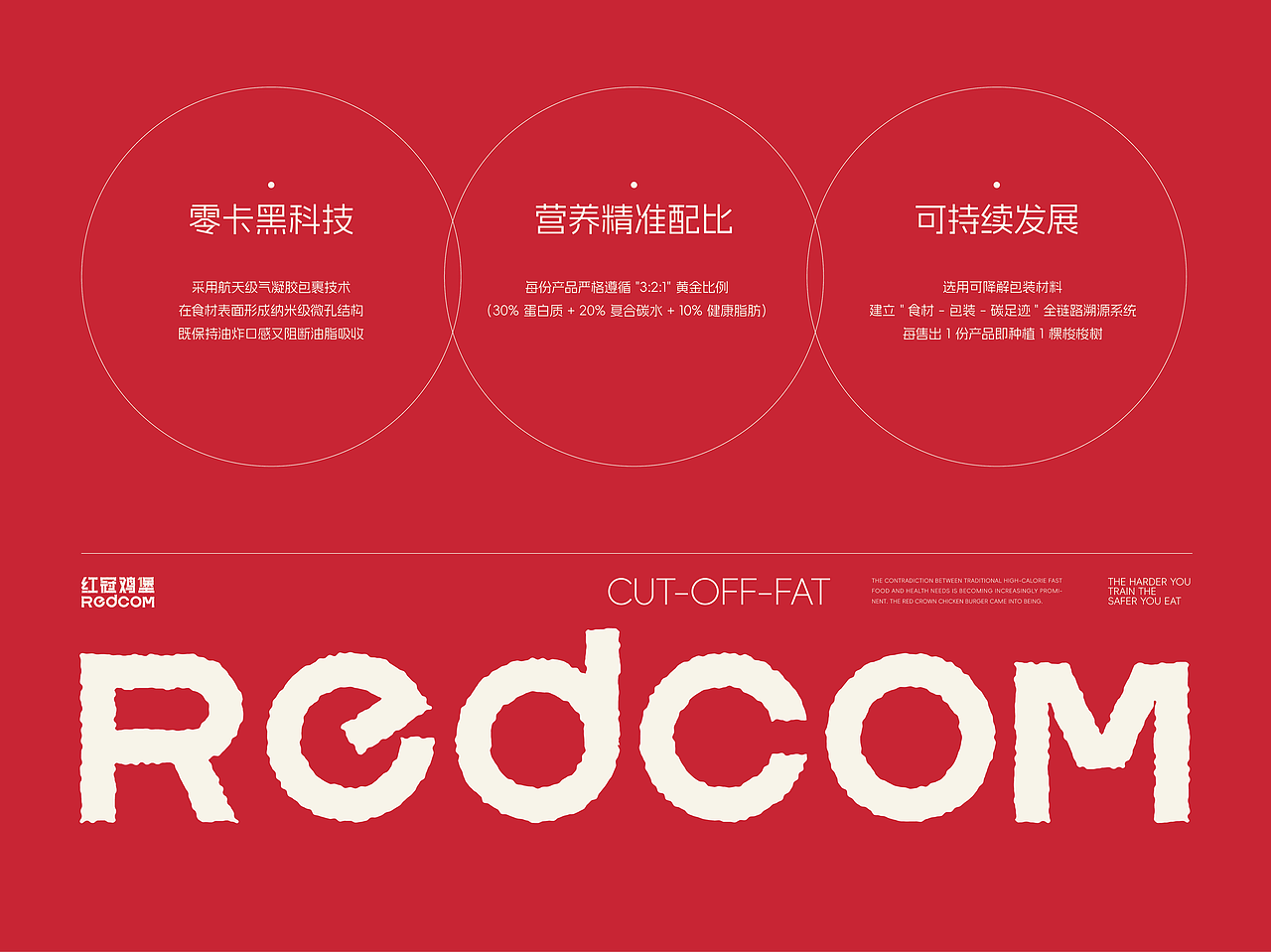 REDCOM-红冠鸡堡品牌设计（图ZMzk0NDQ5OTg4） - 品牌 - 站酷设计师自渡设计原创素材 - 站酷ZCOOL