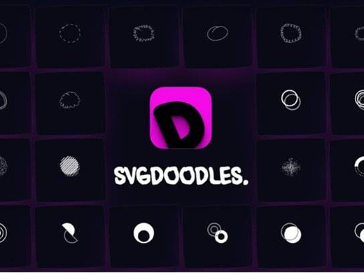 SVG Doodles - 独特的手绘质感、涂鸦风格 SVG 素材库,可免费商用