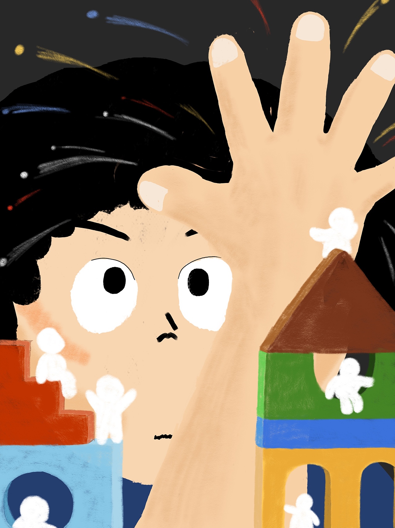 微观世界的想象（图ZMzk0NDU2MjA4） - 艺术插画 - 站酷设计师皿鸟土原创素材 - 站酷ZCOOL