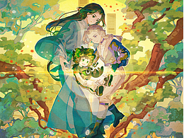 电影罗小黑战记2｜二创插画 绘制过程