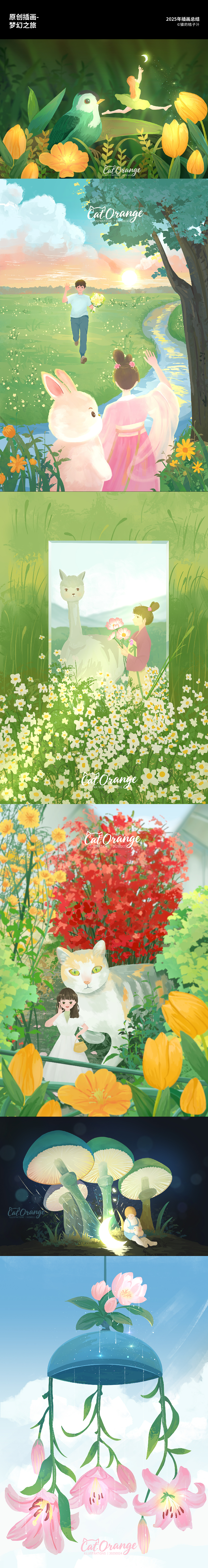 2025年1-7月插画总结