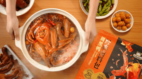 美食视频 | 周黑鸭经典卤料包 X 口水视觉