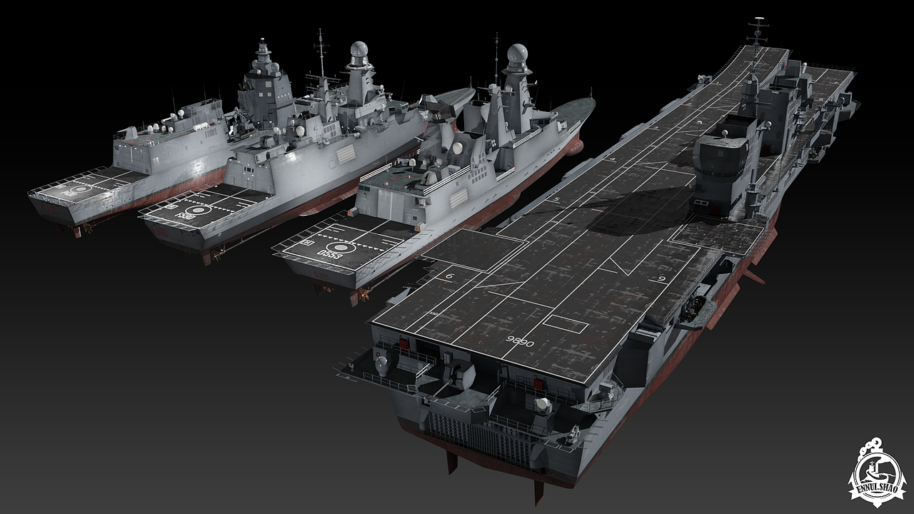 【Blender建模】意大利海军合集（图ZMzk0NDY5MjEy） - 机械/交通 - 站酷设计师ennuishao原创素材 - 站酷ZCOOL