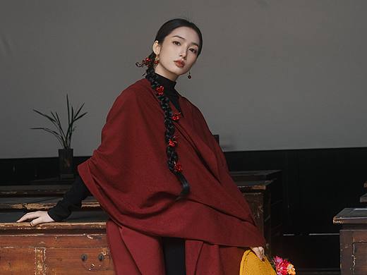 中式的红