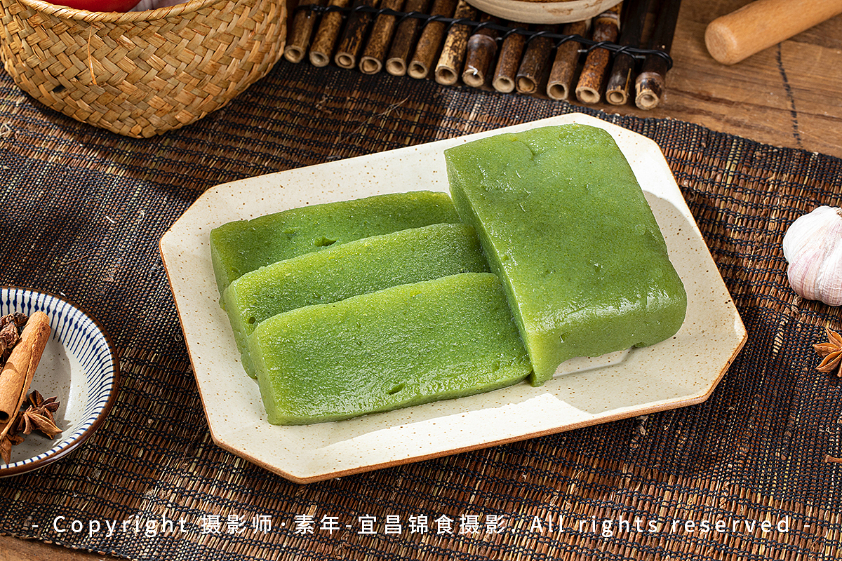 魔芋豆腐农家场景拍摄/凉拌魔芋/创新蔬果魔芋豆腐