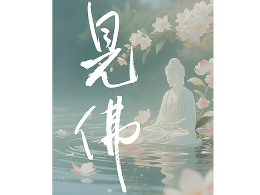 治愈系禅风书法原创设计手机高清壁纸是爱写字的老凯了