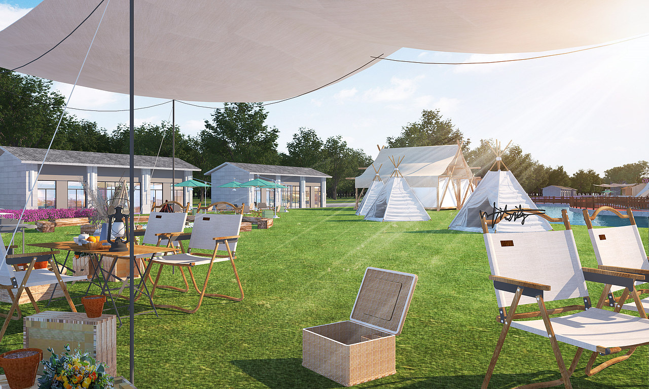 室外效果图|农家乐设计（图ZMzk0NDc5Njgw） - 建筑设计 - 站酷设计师诗诗小仙女原创素材 - 站酷ZCOOL