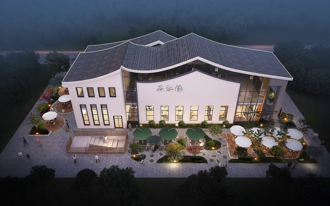 室外效果图|农家乐设计（图ZMzk0NDc5Njky） - 建筑设计 - 站酷设计师诗诗小仙女原创素材 - 站酷ZCOOL