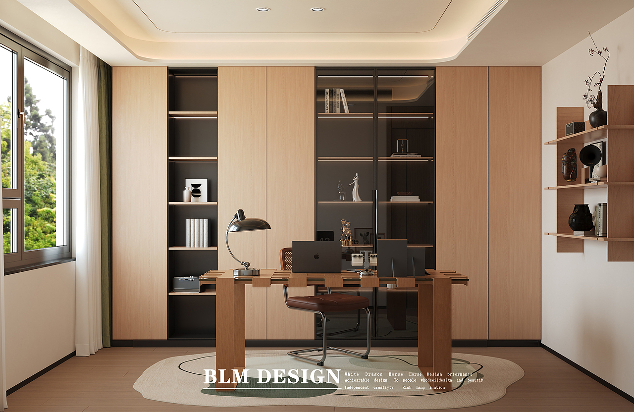 原木设计案例分享—白龙马效果图