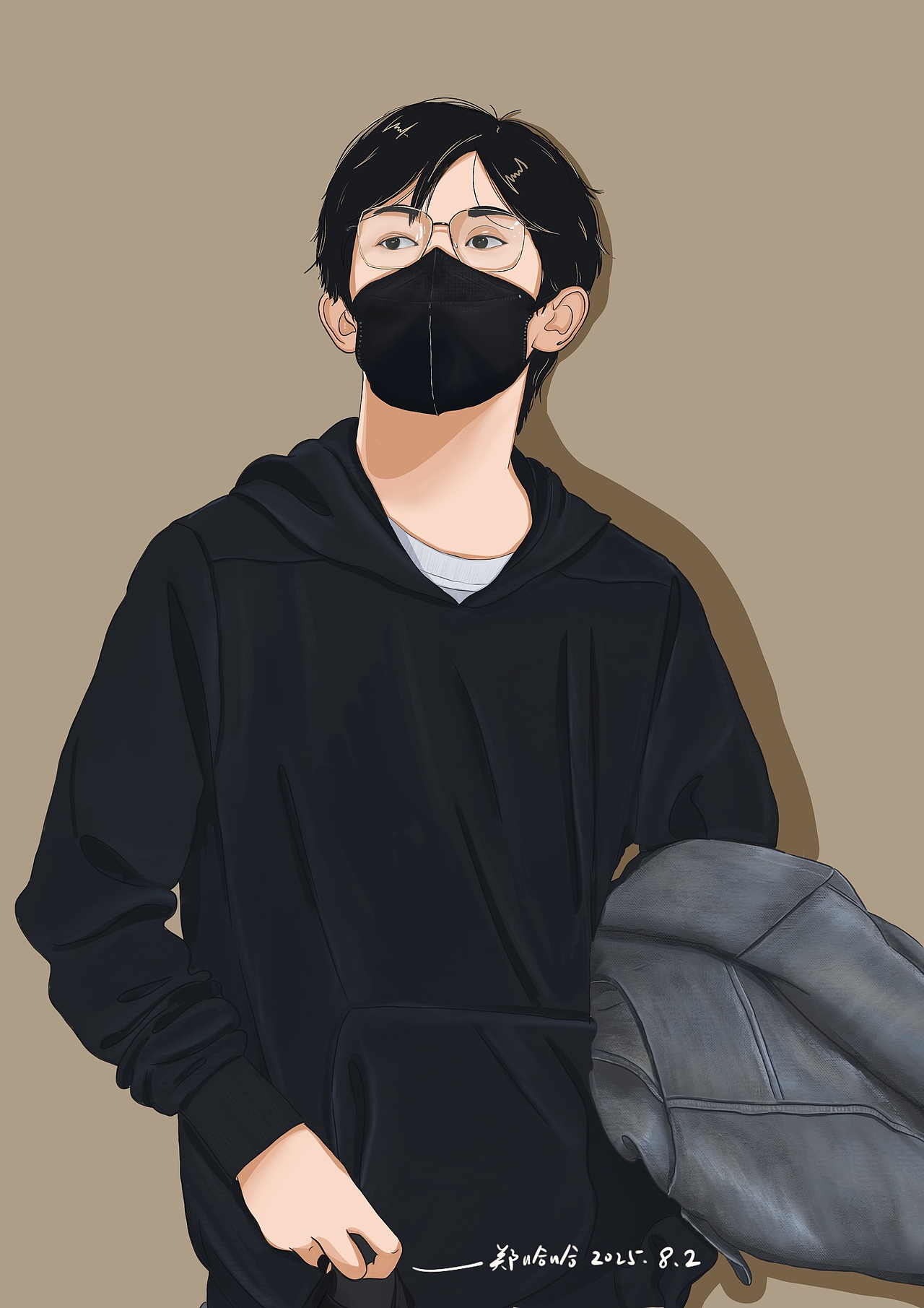 插画不同风格的尝试