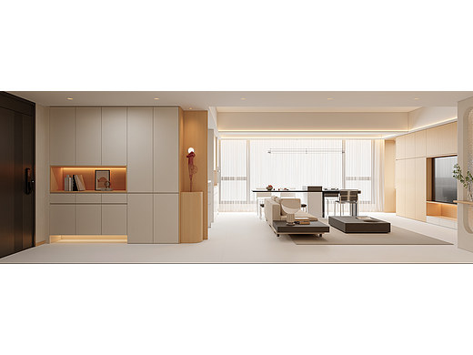 原木极简—择木创建新晨效果图