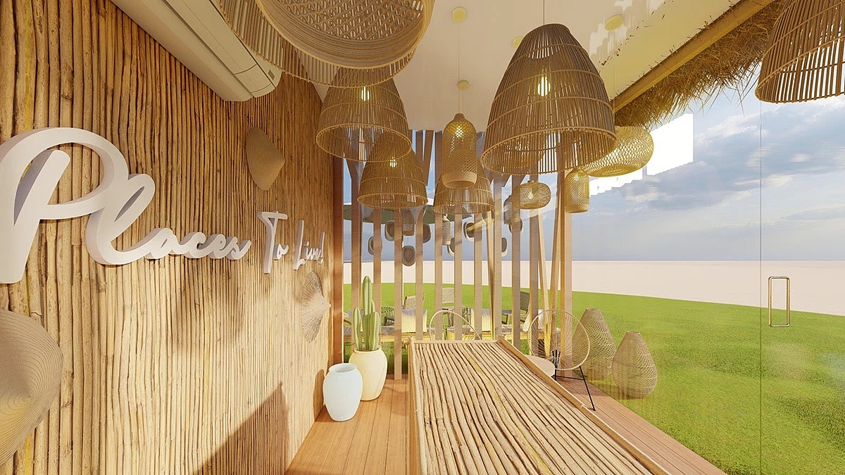 海边草屋美陈 超有氛围的户外露营网红打卡地展陈设计（图ZMzk0NDgzODky） - 展陈设计 - 站酷设计师WDHAKSHD原创素材 - 站酷ZCOOL