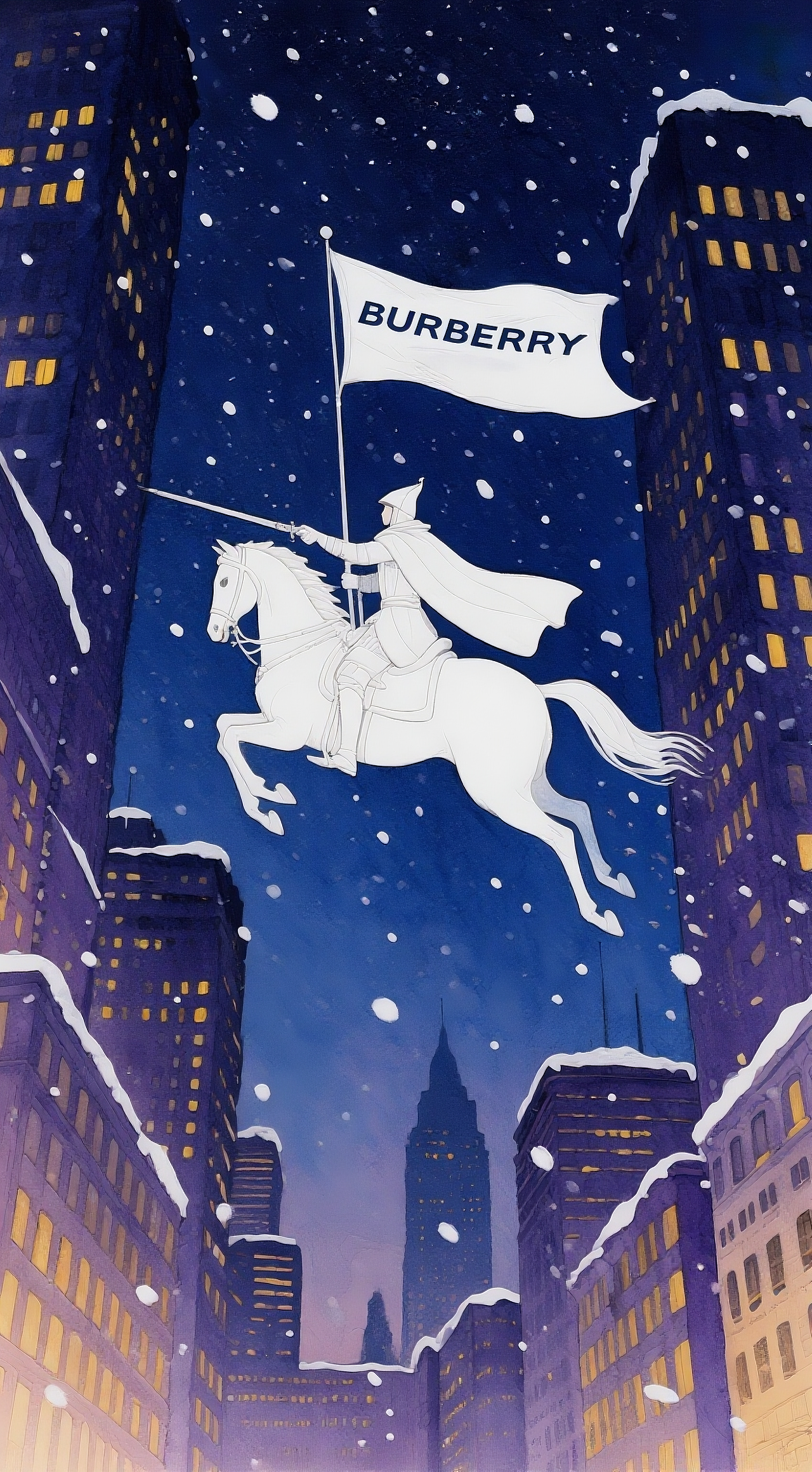 Burberry | 冬日马术骑士登场!