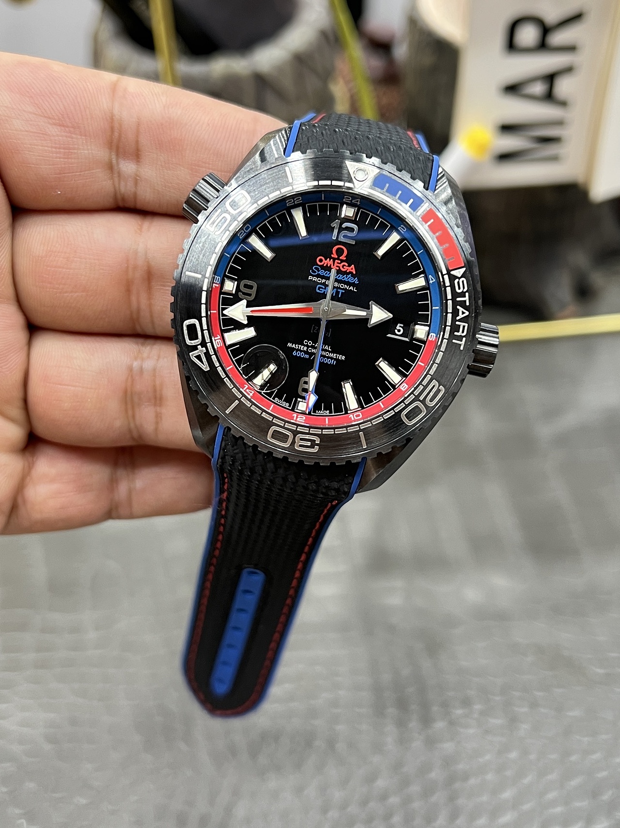 全新设计。欧米茄海马600深海之红机械腕表（图ZMzk0NDg4NTE2） - 工艺品设计 - 站酷设计师表哥艺术原创素材 - 站酷ZCOOL