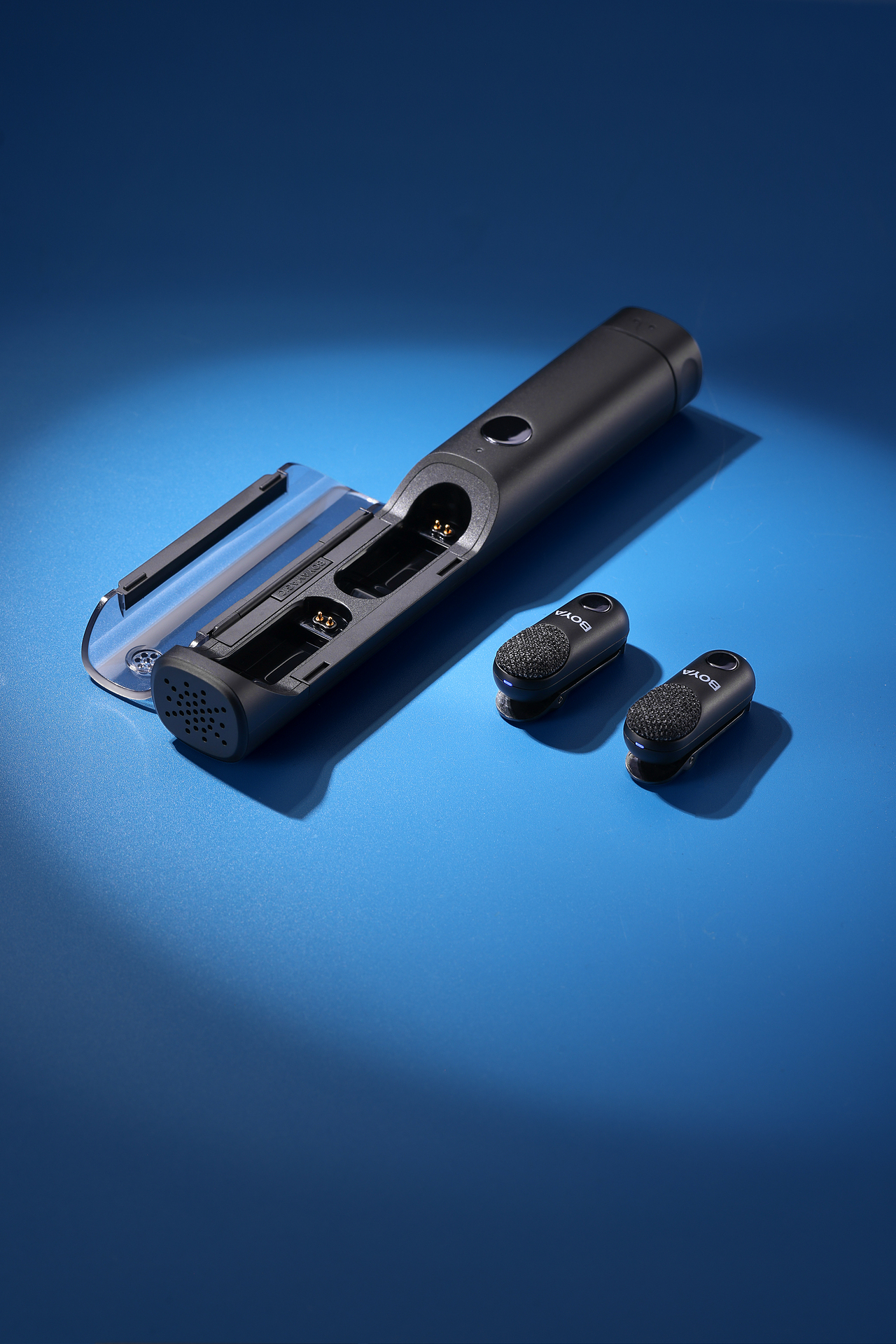 BOYA Magic 无线麦克风 蓝色调