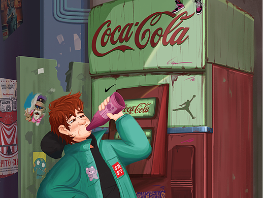 闲暇的习作（个人主页-ZNzIzMzI0NTI=） - 艺术插画 - 站酷设计师哋劲儿原创素材 - 站酷ZCOOL