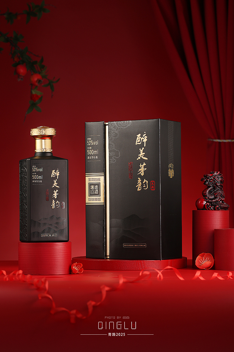 白酒摄影 | 醉美茅韵 酱香型白酒拍摄