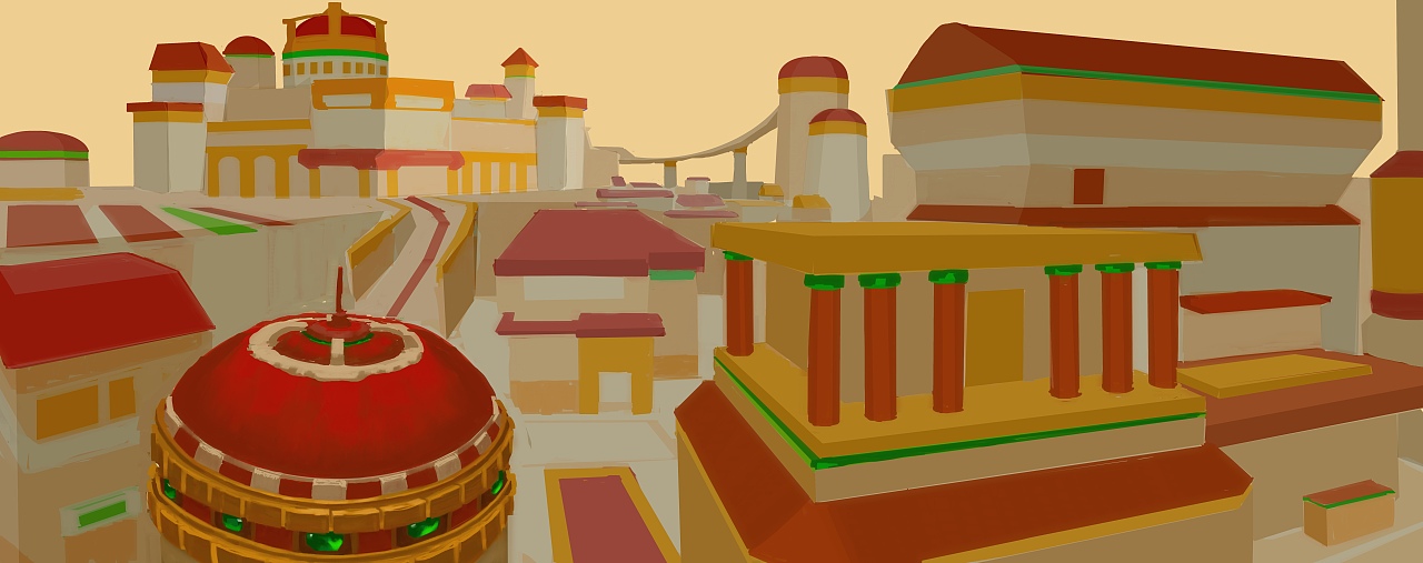 沙漠王廷概念图（图ZMzk0NTE4NzUy） - 概念设定 - 站酷设计师屑老版原创素材 - 站酷ZCOOL