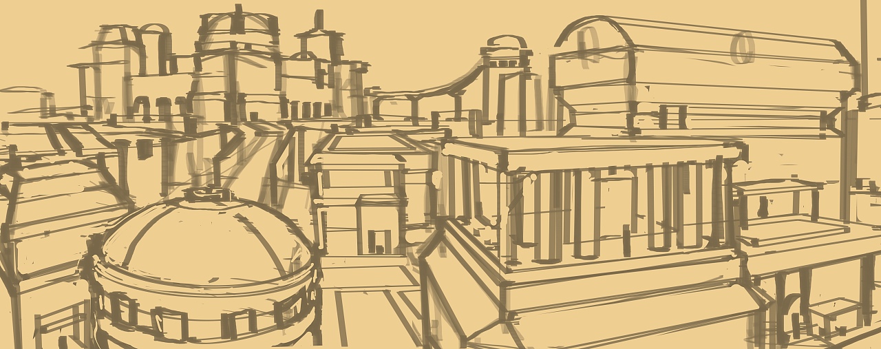 沙漠王廷概念图（图ZMzk0NTE4NzYw） - 概念设定 - 站酷设计师屑老版原创素材 - 站酷ZCOOL