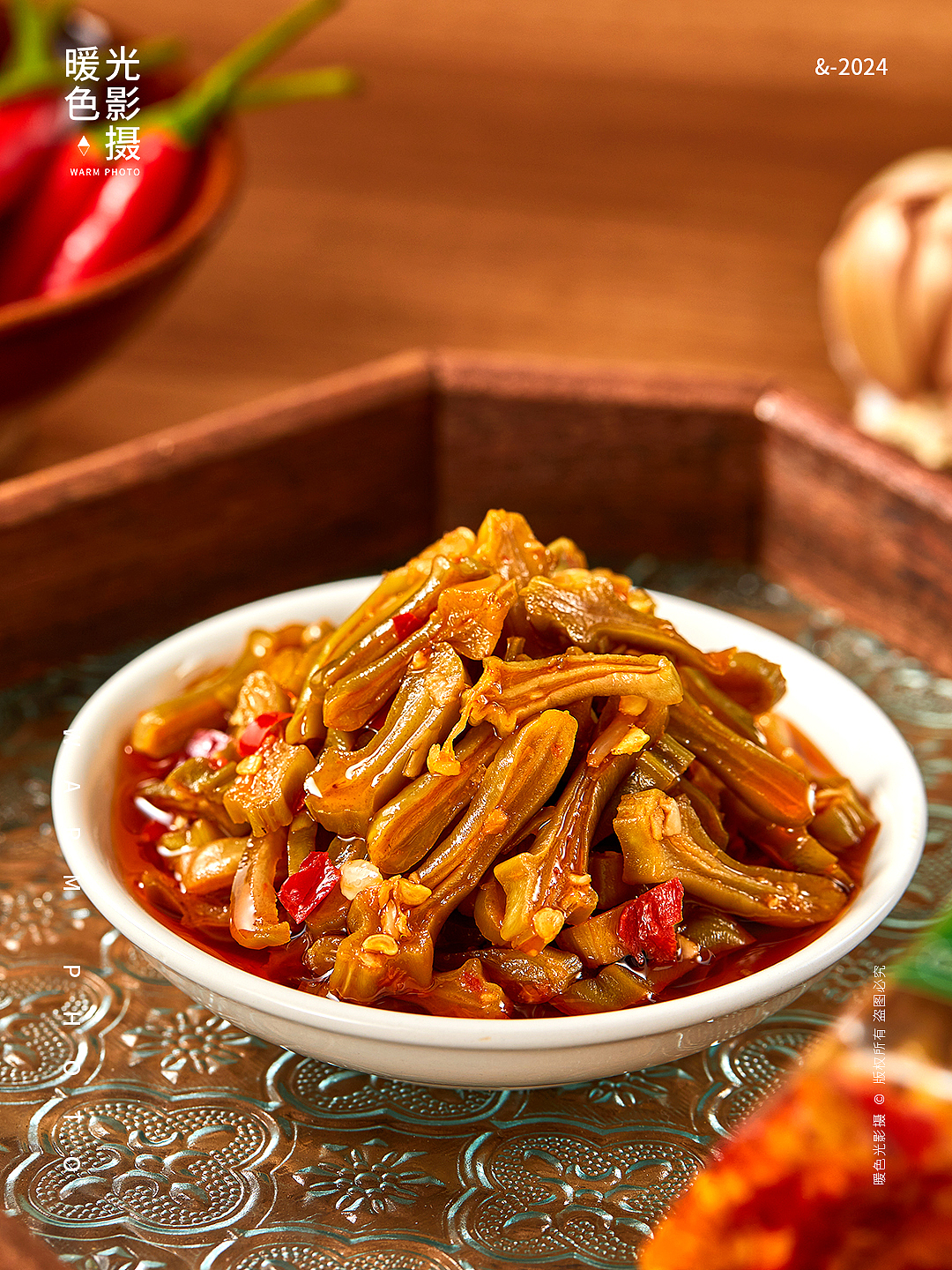 美食拍摄酱菜 小鱼仔 萝卜干 木瓜丝 刀豆 贡菜 牛肉酱