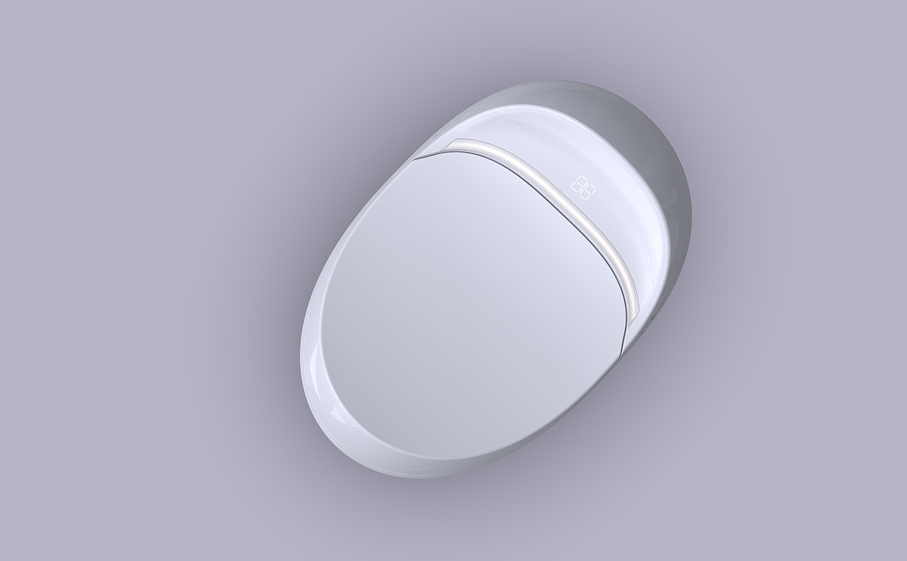 几言案例 | 月亮船智能马桶（图ZMzk0NTI0NDEy） - 电子产品 - 站酷设计师厦门几言设计原创素材 - 站酷ZCOOL