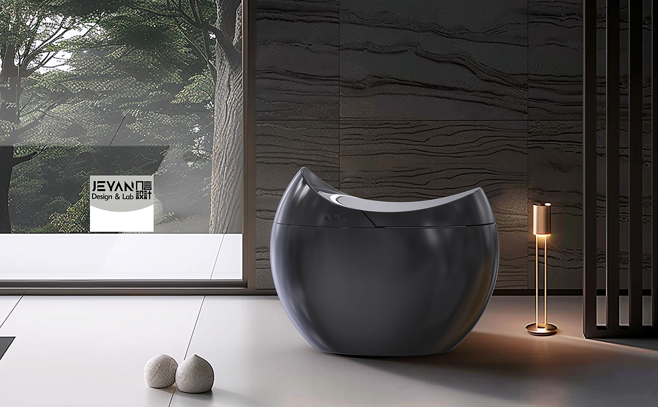 几言案例 | 月亮船智能马桶（图ZMzk0NTI0NDA4） - 电子产品 - 站酷设计师厦门几言设计原创素材 - 站酷ZCOOL
