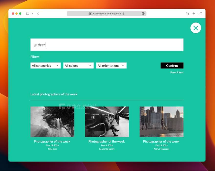 LifeOfPix - 极具个性化的摄影社区，提供免费商用图片下载，多为生活日常场景