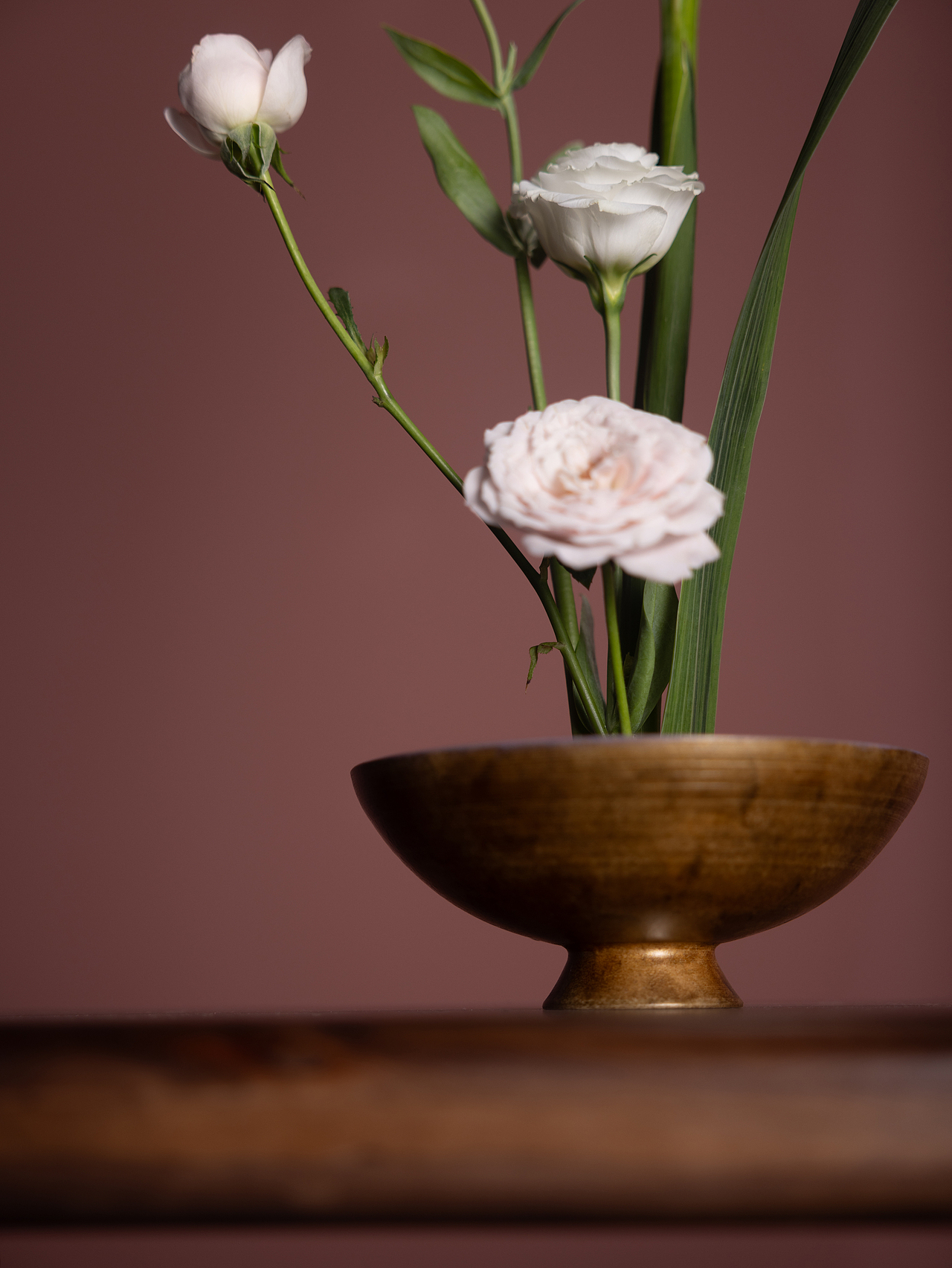 花与花器｜漆器插花