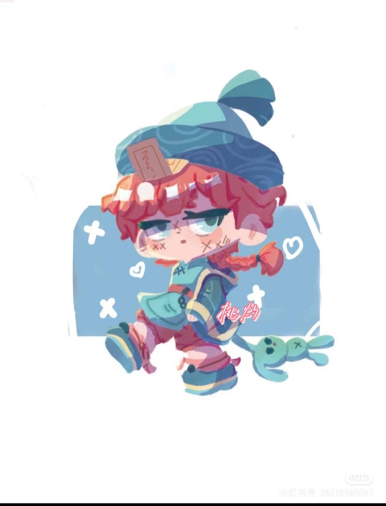 Q版绘画小僵尸,约稿私聊