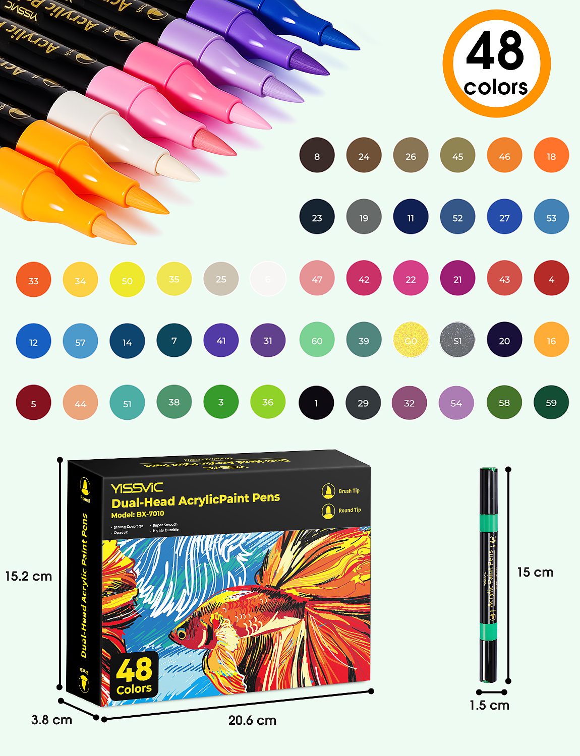 【聚豪设计】彩色丙烯马克笔文具亚马逊主副图A+设计（图ZMzk0NTU4Mjc2） - 产品摄影 - 站酷设计师专业电商摄影设计原创素材 - 站酷ZCOOL