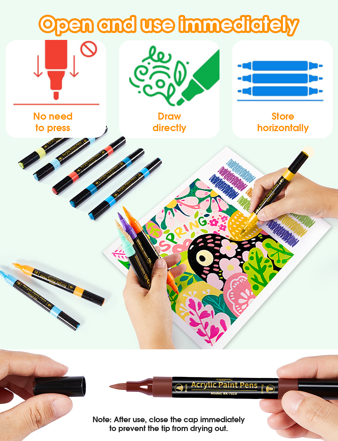 【聚豪设计】彩色丙烯马克笔文具亚马逊主副图A+设计（图ZMzk0NTU4Mjcy） - 产品摄影 - 站酷设计师专业电商摄影设计原创素材 - 站酷ZCOOL